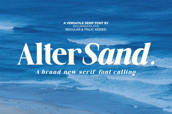 Alter Sand: A Modern Serif Font for Digital Clarity