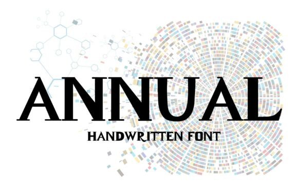 Annual: A Bold Gothic Font for Modern Web Design