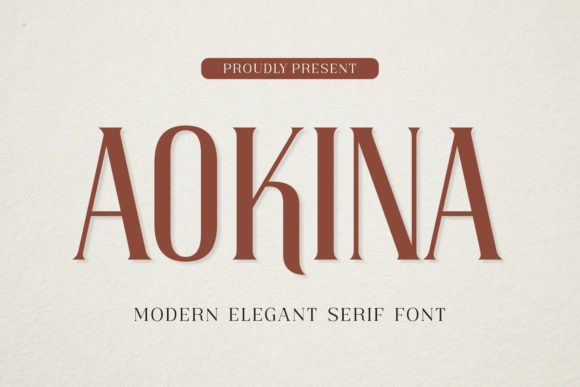 Aokina Serif Font: Elegant Clarity for Small Business Branding