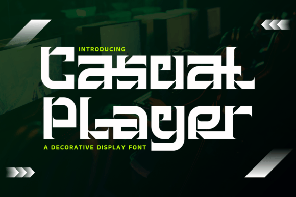 Casual Player: A Futuristic Serif Font That Cuts Through the Feed