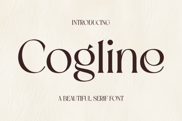 Cogline: A Serif Font That Makes Your Brand Feel Thoughtful & Trusted