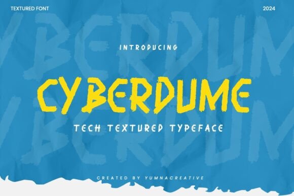 Cyberdume: A Futuristic Display Font That Feels Human