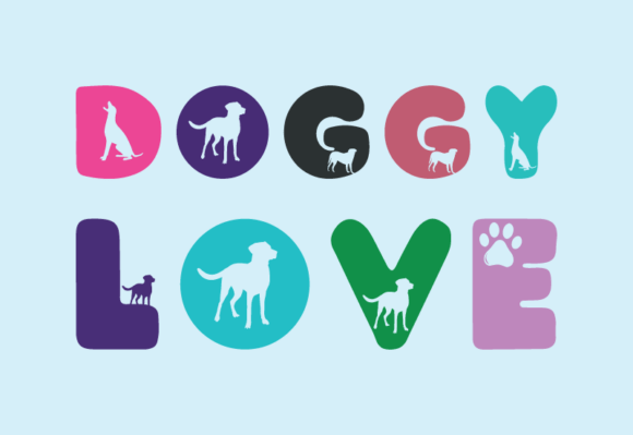 Doggy Love: A Thoughtful Decorative Typeface for Editorial Warmth