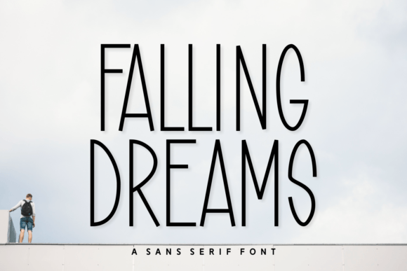 Falling Dreams: A Modern Sans Serif for Editorial Clarity
