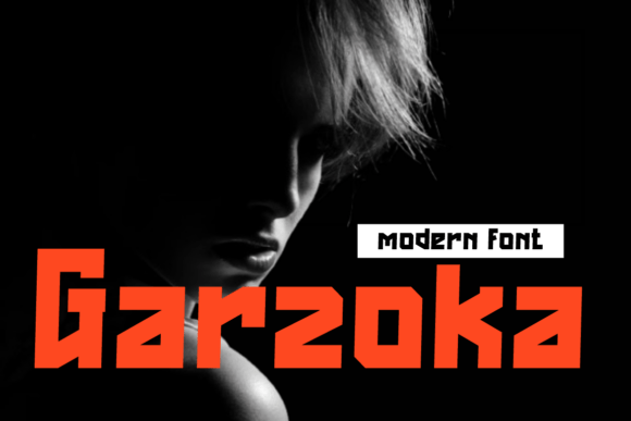 Garzoka: A Bold, Modern Display Font for Digital Branding