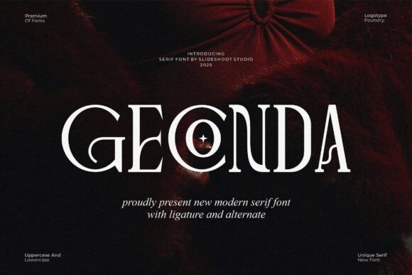 Geconda: A Serif Font That Anchors Brand Moments