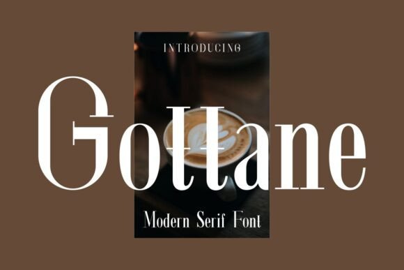 Gottane: A Modern Serif Font for Polished Digital Branding