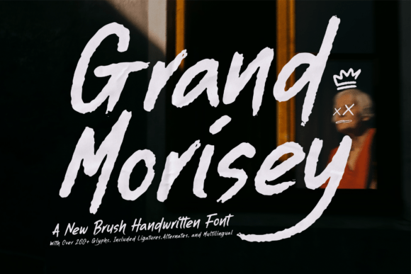 Grand Morisey: A Bold Handwritten Font for Real Business Branding