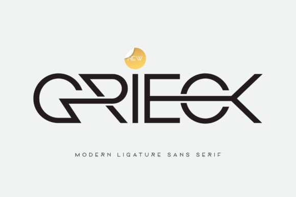 Grieck: A Modern Sans Serif That Actually Works in Real Branding