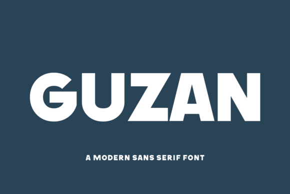 Guzan: A Modern Sans Serif for Editorial Clarity and Quiet Confidence