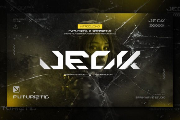 Jeck: A Bold Display Font That Elevates Real Small Business Branding