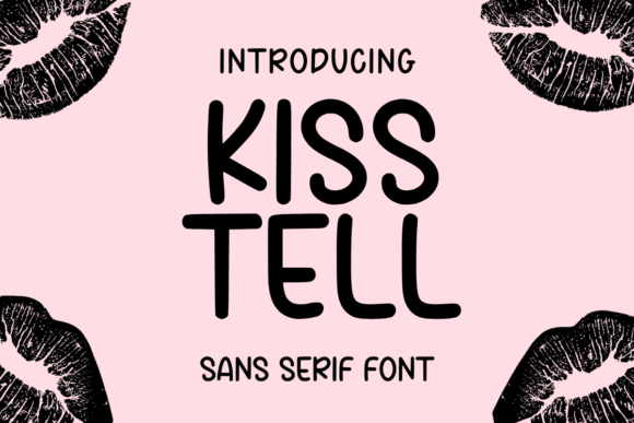 Kiss Tell: A Clean Sans Serif Font for Digital Branding