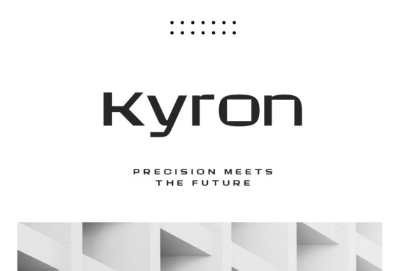 Kyron: A Modern Sans Serif Font for Small Business Branding