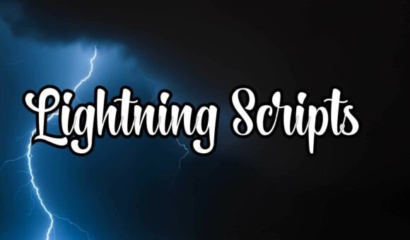 Lightning Scripts: A Bold Handwritten Font for Campaign Impact