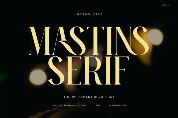 Mastins: A Serif Typeface That Breathes Quiet Confidence