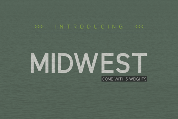 Midwest Font: A Clean Sans Serif for Campaign Clarity