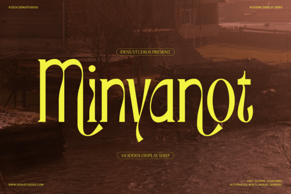 Minyanot: A Serif That Speaks With Quiet Authority
