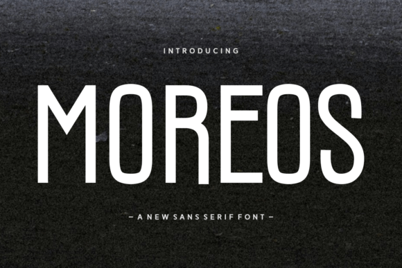 Moreos: A Modern Sans Serif Font for Digital Branding