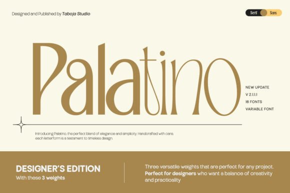 Palatino: A Serif Font That Makes Your Brand Look Thoughtful & Trusted
