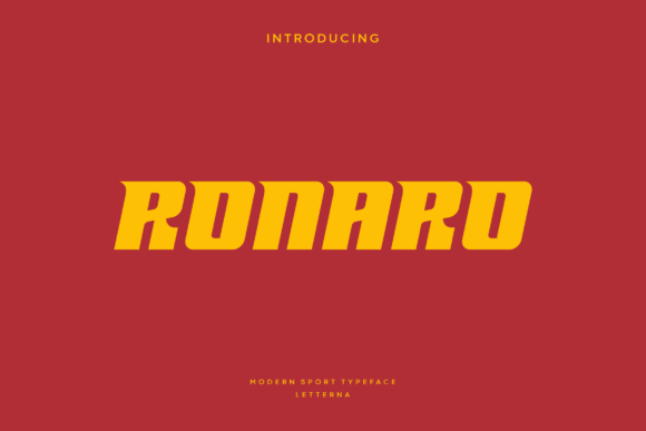 Ronaro: The Display Font That Makes Your Campaigns Move