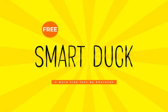 Smart Duck: A Handwritten Font That Feels Like It Belongs