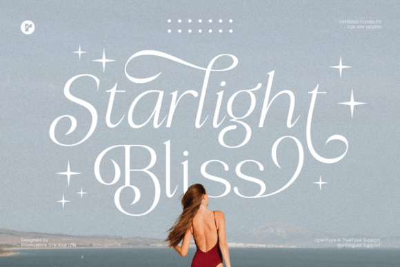 Starlight Bliss: A Modern Serif Font for Editorial Elegance