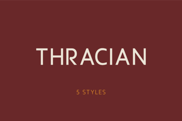 Thracian: A Refined Sans Serif for Editorial Clarity