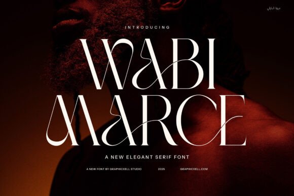 Wabi Marce: A Sophisticated Serif Font for High-Impact Marketing
